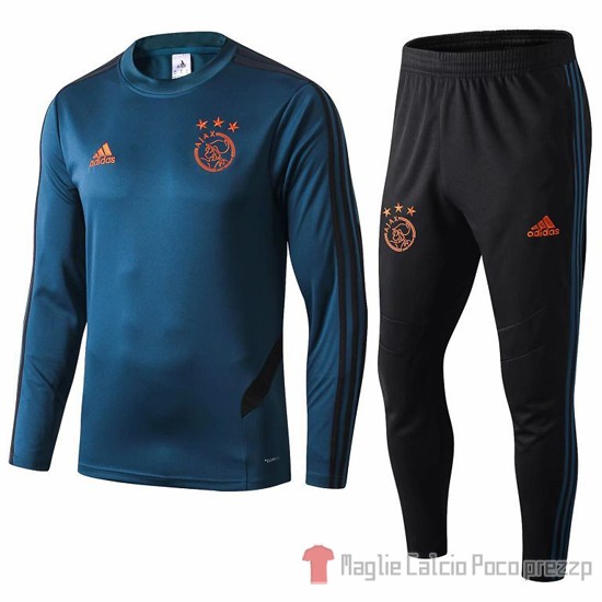 Tuta da Track Ajax 2019/2020 Blu Verde - Clicca l'immagine per chiudere